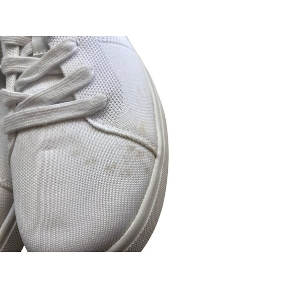 White Canvas Lace-Up Goodfellow & Co. Sneakers Casual Low Top Shoes Size 10 - Picture 7 of 8